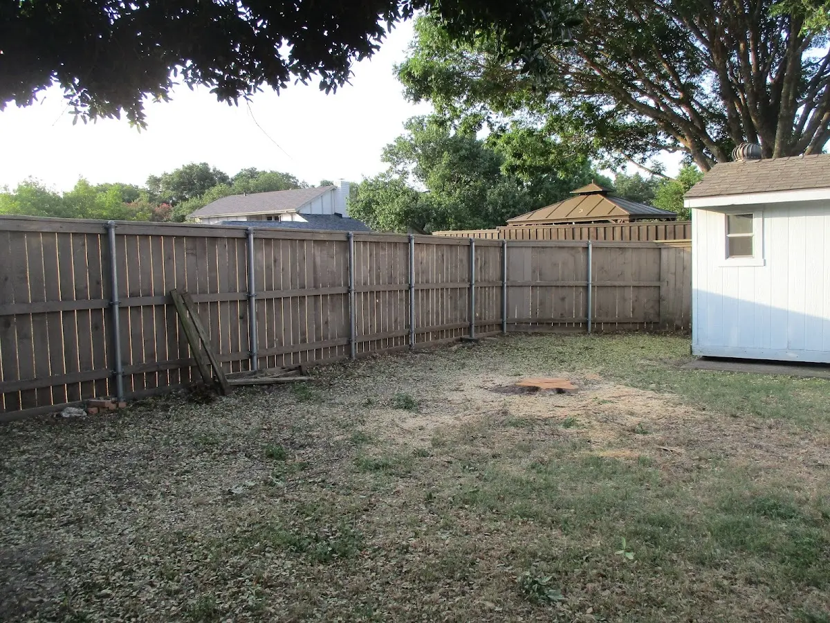 Cleared yard after professional tree removal in Wellersburg